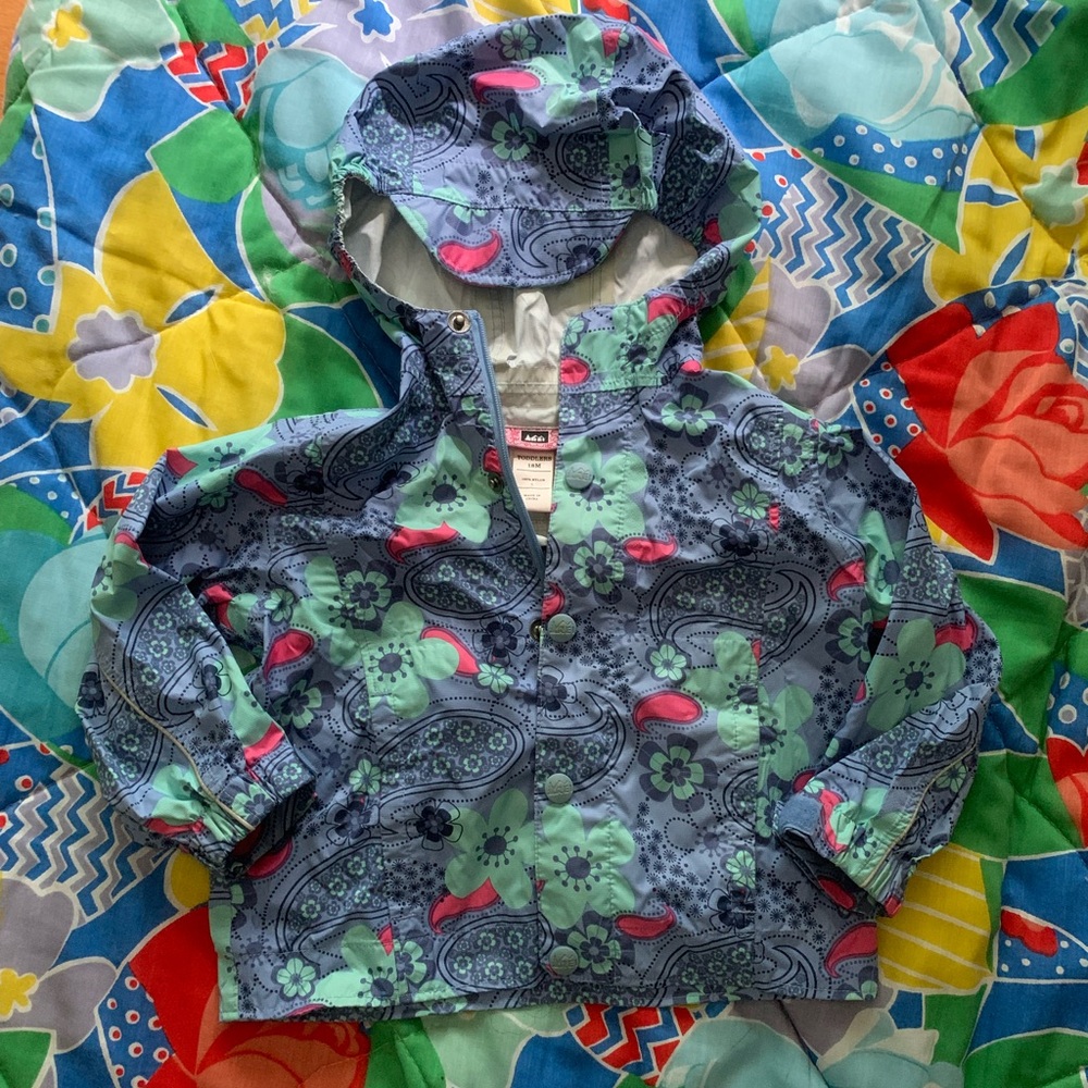 Retro REI Toddler Rain Shell